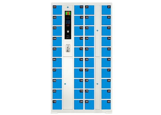 40 Türen teilen Ladegerät automatisiertes Schließfach-System für Bank ein