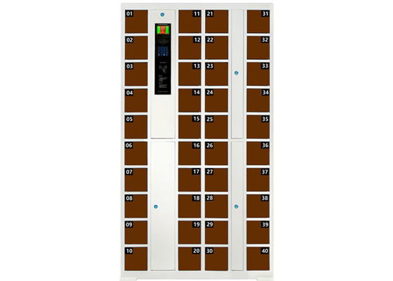 40 Türen teilen Ladegerät automatisiertes Schließfach-System für Bank ein