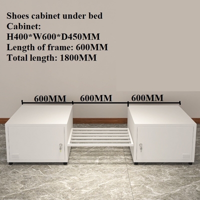 Metallfeld-Doppelbett mit guter Qualität des billigen Preises des Kabinetts und der Matratze