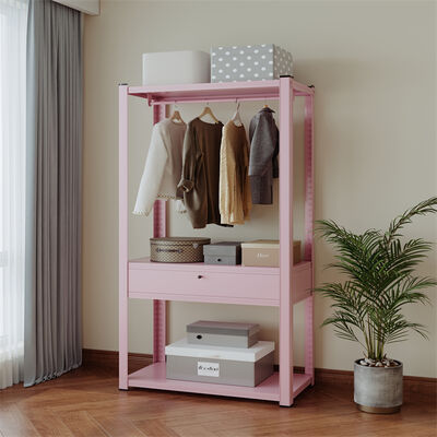 Metallschließfach für Speicherraum mit verstellbaren Regalen