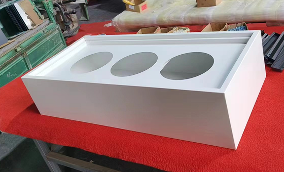 Stahl Pflanzenschrank Oberteil mit 3 einzelnen Pflanzenplätzen Moderner Metall-Blumentopf-Display-Ständer für die Innendekoration von Hausgärten