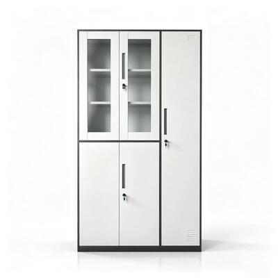 5 Door Steel Locker Cabinet with Individual Compartments, Metal Employee Wardrobe for Clothing and Personal Belongings in Offices, Schools and Gyms