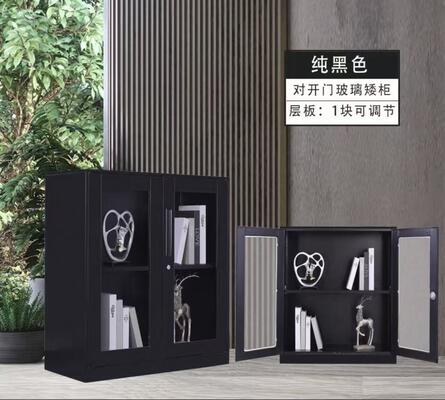 Narrow Steel Filing Cabinet with Knock-Down Design for Office Document Storage