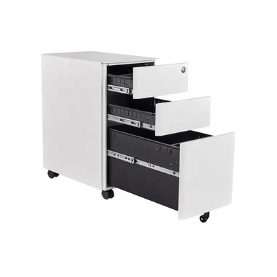 Oem 3 Schubladen Schlüsselsperre 0,11cbm Metall Mobil-Pedestal